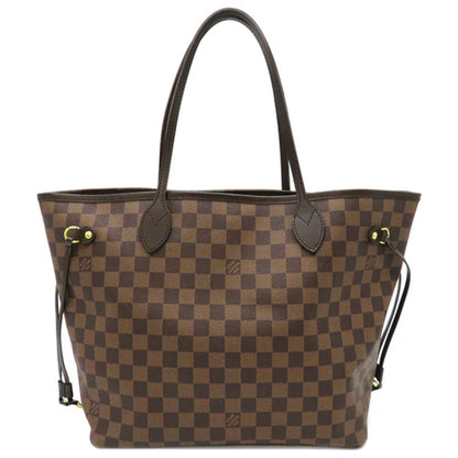 Louis Vuitton LV Neverfull MM Shoulder Bag Tote Bag N51105 Damier Canvas Brown [Used]