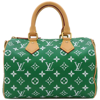 Louis Vuitton LV Speedy P9 Bandouliere 25 Shoulder Handbag M24423 Vert Calf Green Rare [Almost New]]