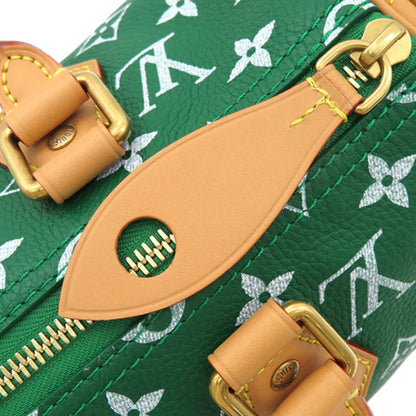 Louis Vuitton LV Speedy P9 Bandouliere 25 Shoulder Handbag M24423 Vert Calf Green Rare [Almost New]]