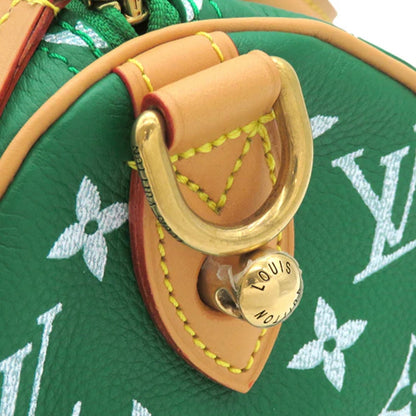 Louis Vuitton LV Speedy P9 Bandouliere 25 Shoulder Handbag M24423 Vert Calf Green Rare [Almost New]]