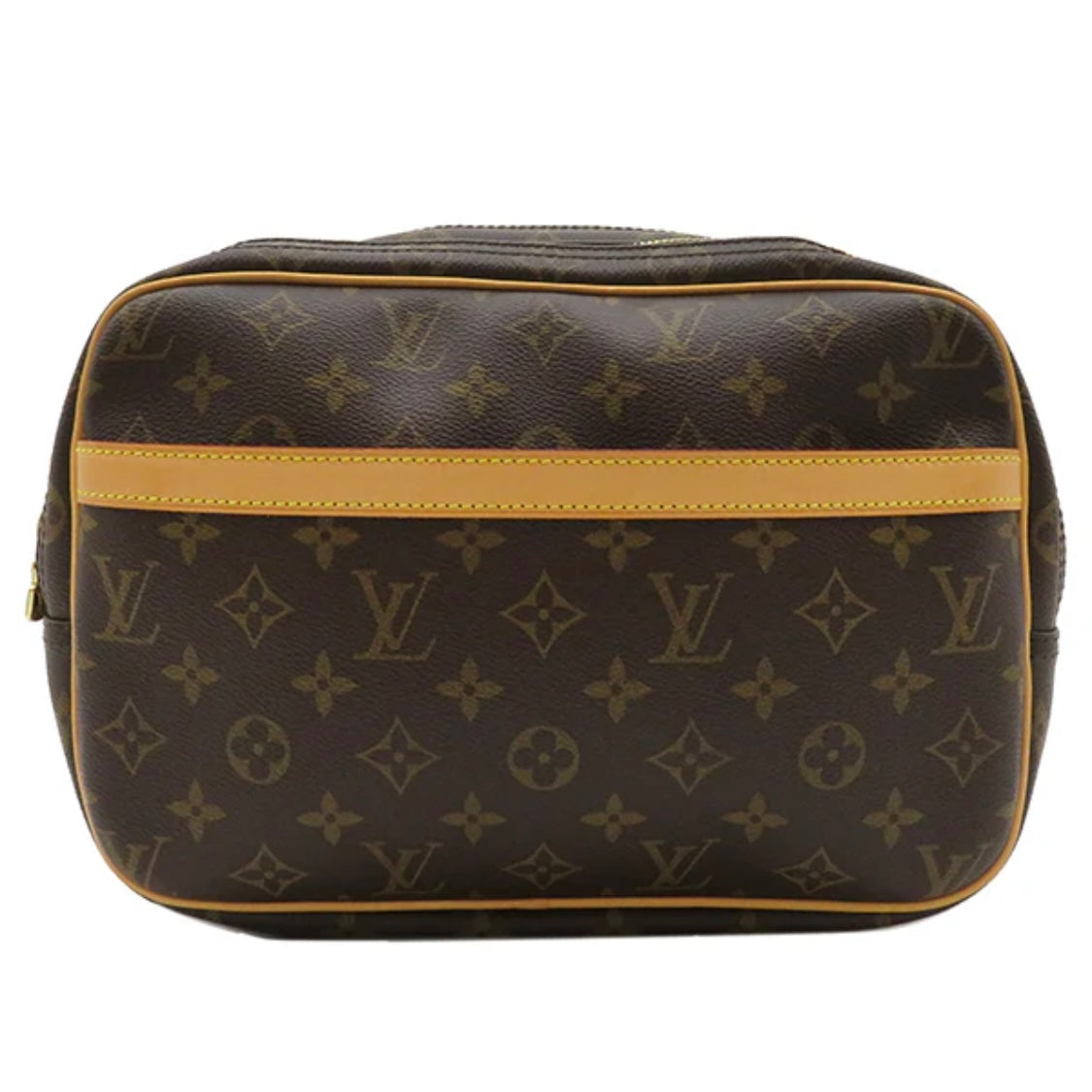 Louis Vuitton LV Reporter PM Shoulder Bag M45254 Monogram Canvas Brown [Used]