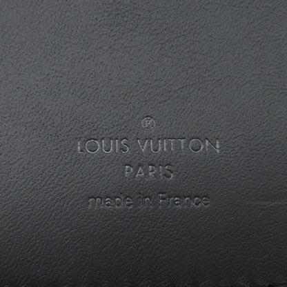 Louis Vuitton LV Double Phone Pouch Shoulder Bag M69534 Monogram Eclipse Gray Black [Used]