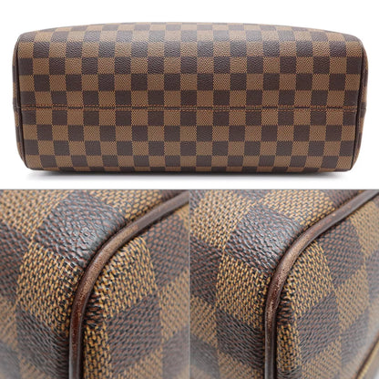 Louis Vuitton LV Nolita Handbag N41455 Damier Ebene Canvas Brown [Used]