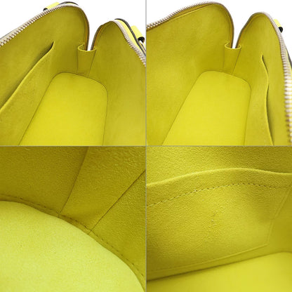 Louis Vuitton LV Alma BB Shoulder Handbag 2 way Bag M57446 Epi Leather Jaune Cedra Yellow [Used]