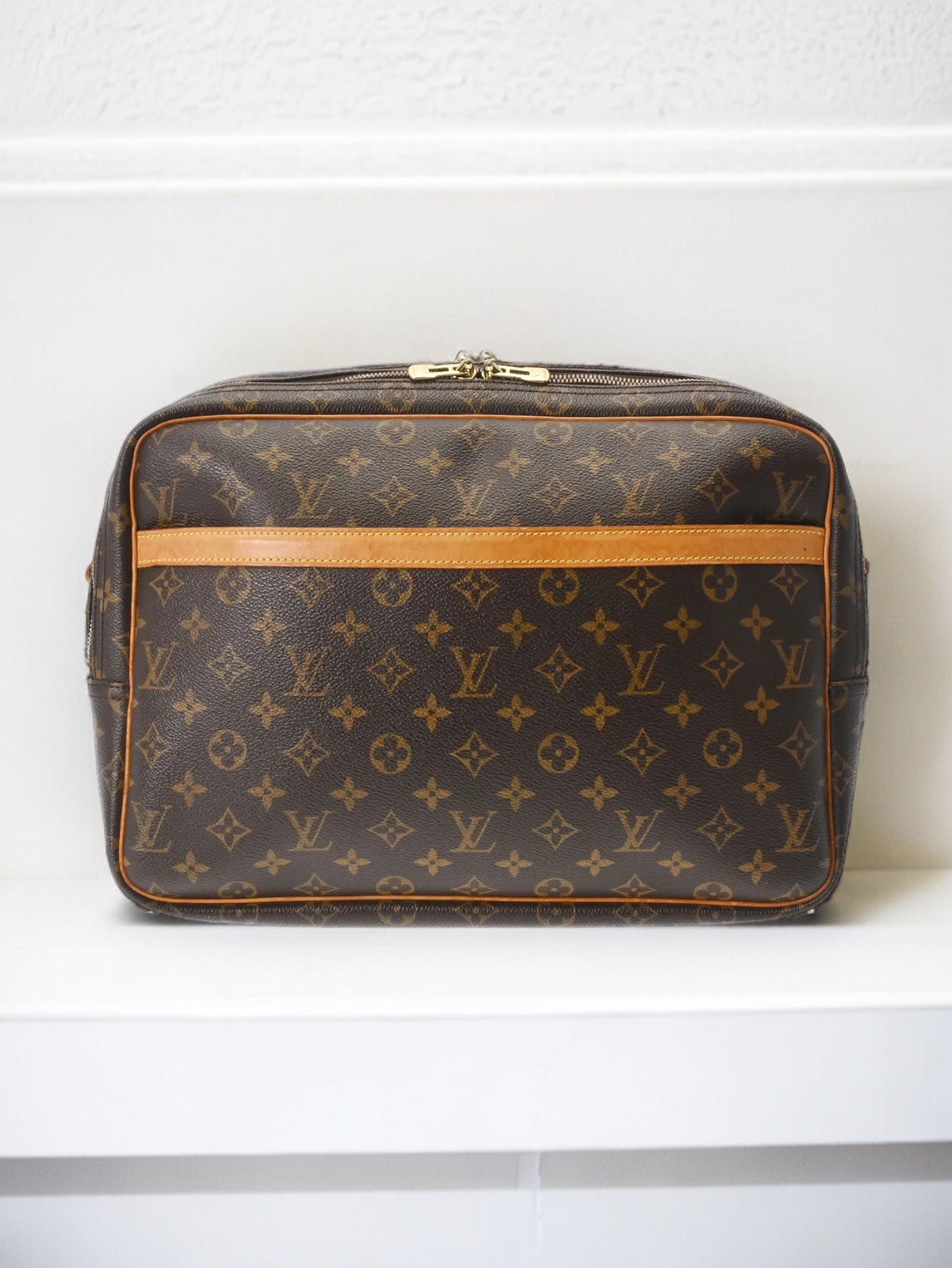 Louis Vuitton LV Reporter GM Monogram Shoulder Bag Brown M45252 [Used]