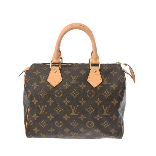 Louis Vuitton LV Speedy 25 Handbag M41528 Monogram Brown [Used]