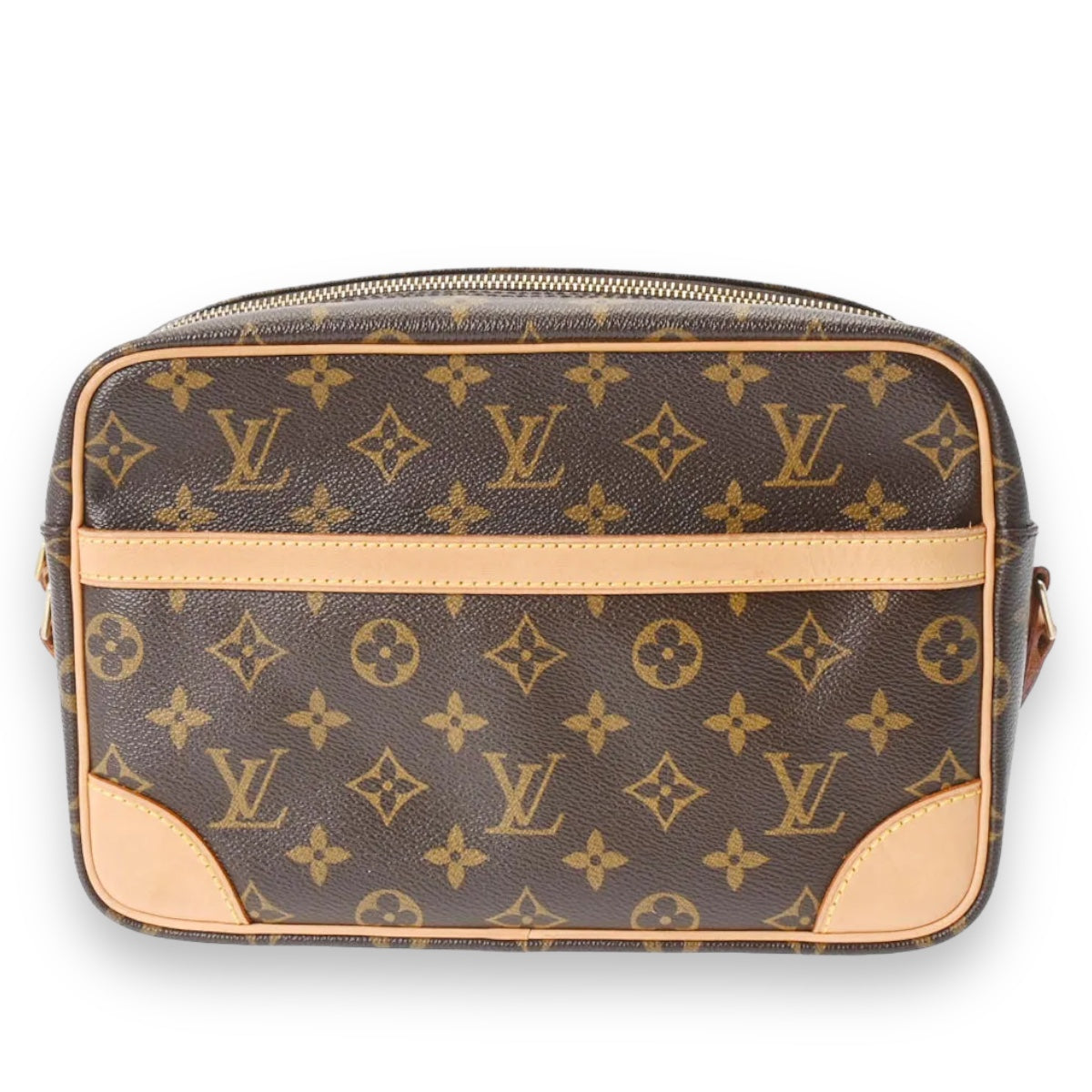 Louis Vuitton Monogram LV Trocadero 30 Shoulder Bag Crossbody M51272 Monogram Brown Unisex Bag [Used]