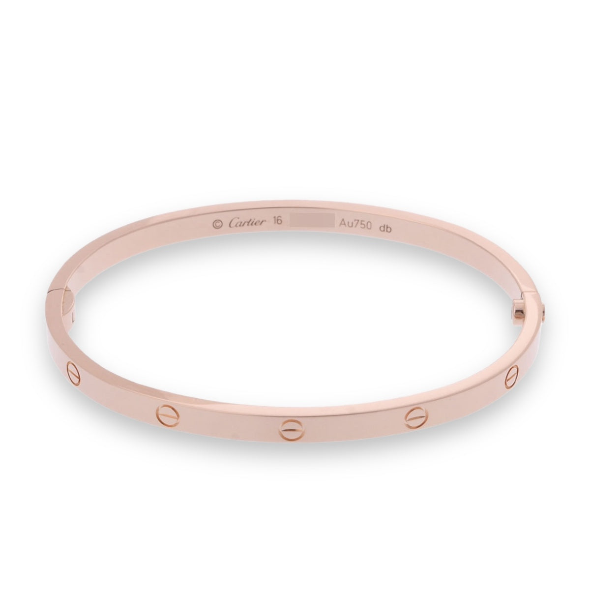 Cartier Love Bracelet SM Love Bangle 18K Rose Gold Pink Gold #16 18KRG CRB6047316 [Used]