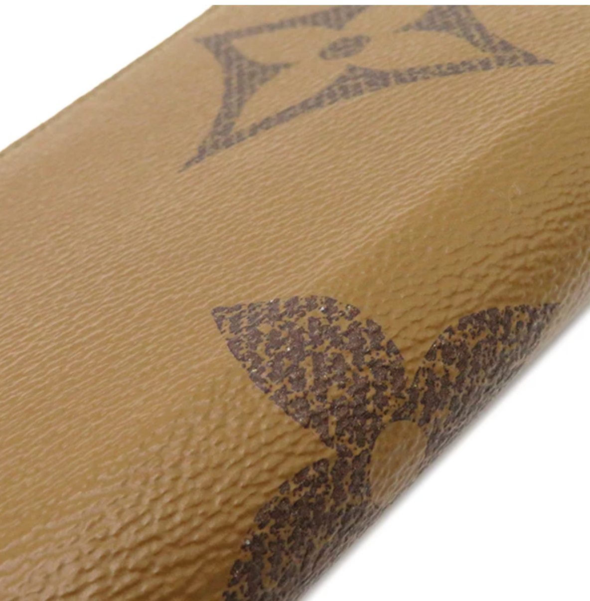 Louis Vuitton LV Round Zippy Long Wallet M69353 Monogram Giant Reverse Brown [Used]