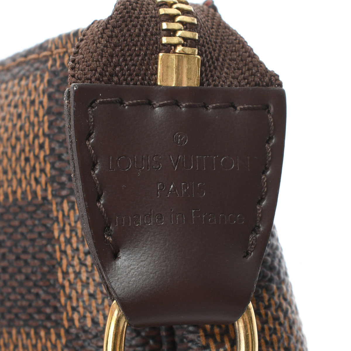 Louis Vuitton LV T&B Mini Pochette Accessories Pouch N58011 Damier Brown [Used]