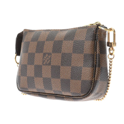 Louis Vuitton LV T&B Mini Pochette Accessories Pouch N58011 Damier Brown [Used]