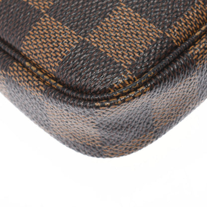 Louis Vuitton LV T&B Mini Pochette Accessories Pouch N58011 Damier Brown [Used]