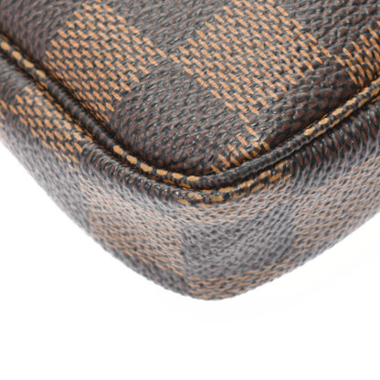 Louis Vuitton LV T&B Mini Pochette Accessories Pouch N58011 Damier Brown [Used]