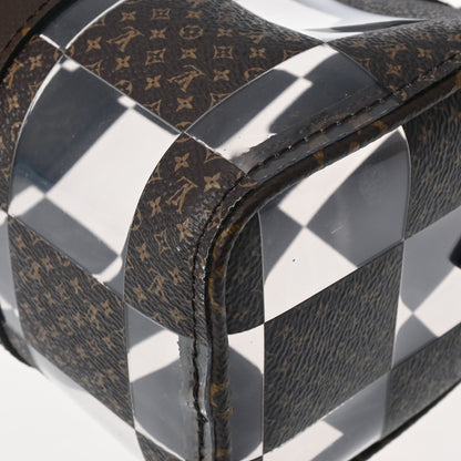 Louis Vuitton LV Chess Keepall Bandouliere 25 M20872 Monogram Canvas Brown Transparent