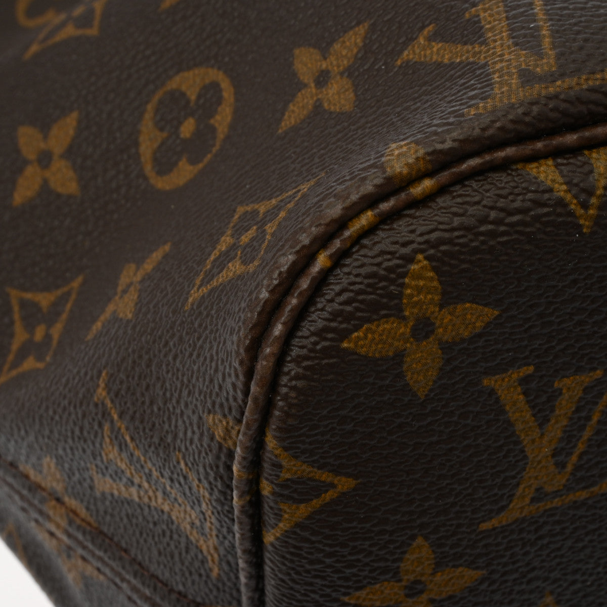 Louis Vuitton LV Neverfull MM Shoulder Tote Bag M40156 Monogram Brown [Used]