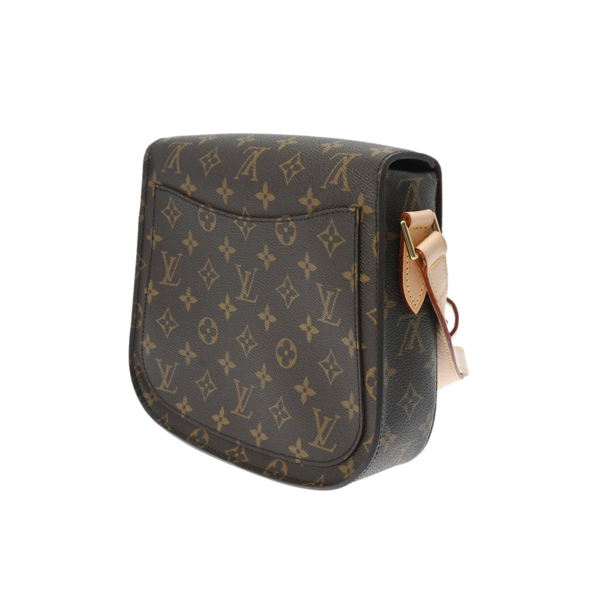 Louis Vuitton LV Saint Cloud GM Shoulder Bag Crossbody Brown M51242 Monogram Brown [Used]