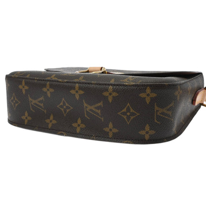 Louis Vuitton LV Saint Cloud GM Shoulder Bag Crossbody Brown M51242 Monogram Brown [Used]