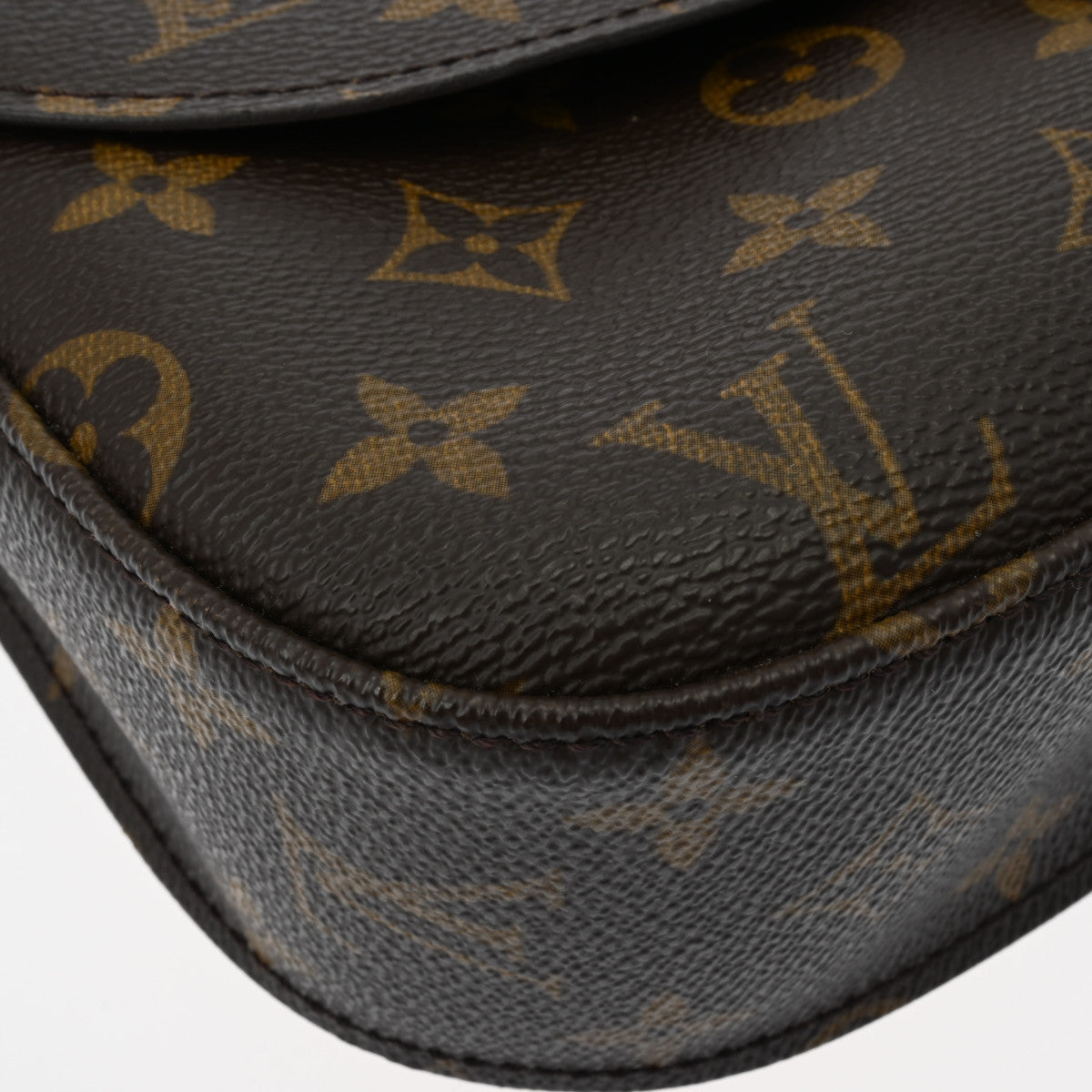 Louis Vuitton LV Saint Cloud GM Shoulder Bag Crossbody Brown M51242 Monogram Brown [Used]