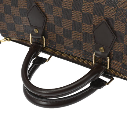 Louis Vuitton LV Speedy 30 Handbag N41531 Damier Brown Women's Bag [Used]