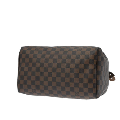 Louis Vuitton LV Speedy 30 Handbag N41531 Damier Brown Women's Bag [Used]