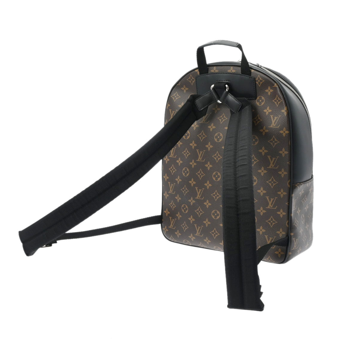 Louis Vuitton Josh Backpack M41530 Monogram Macassar Brown Unisex [Used]