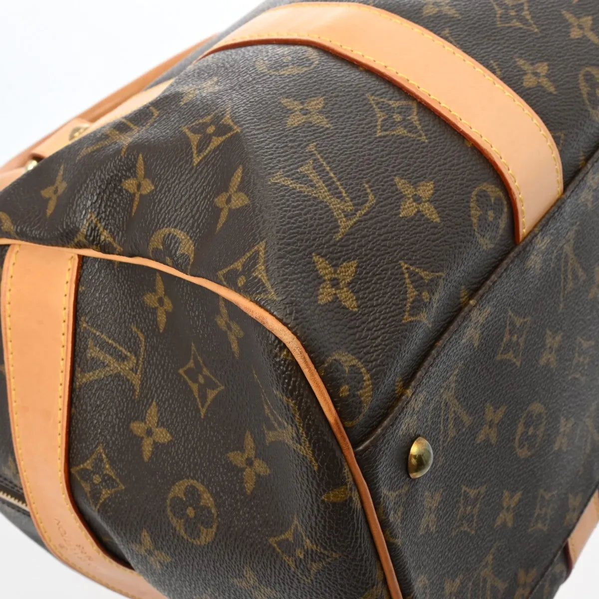 Louis Vuitton LV Monogram Carryall Handbag Luggage Bag M40074 Canvas [Used]