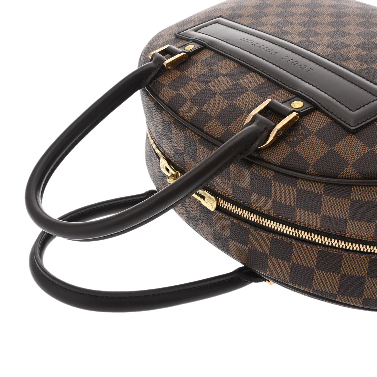 Louis Vuitton LV Nolita Handbag N41455 Damier Canvas Brown [Used]