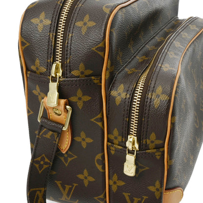 Louis Vuitton LV Nile Shoulder Bag Crossbody M45244 Monogram Canvas Brown [Used]