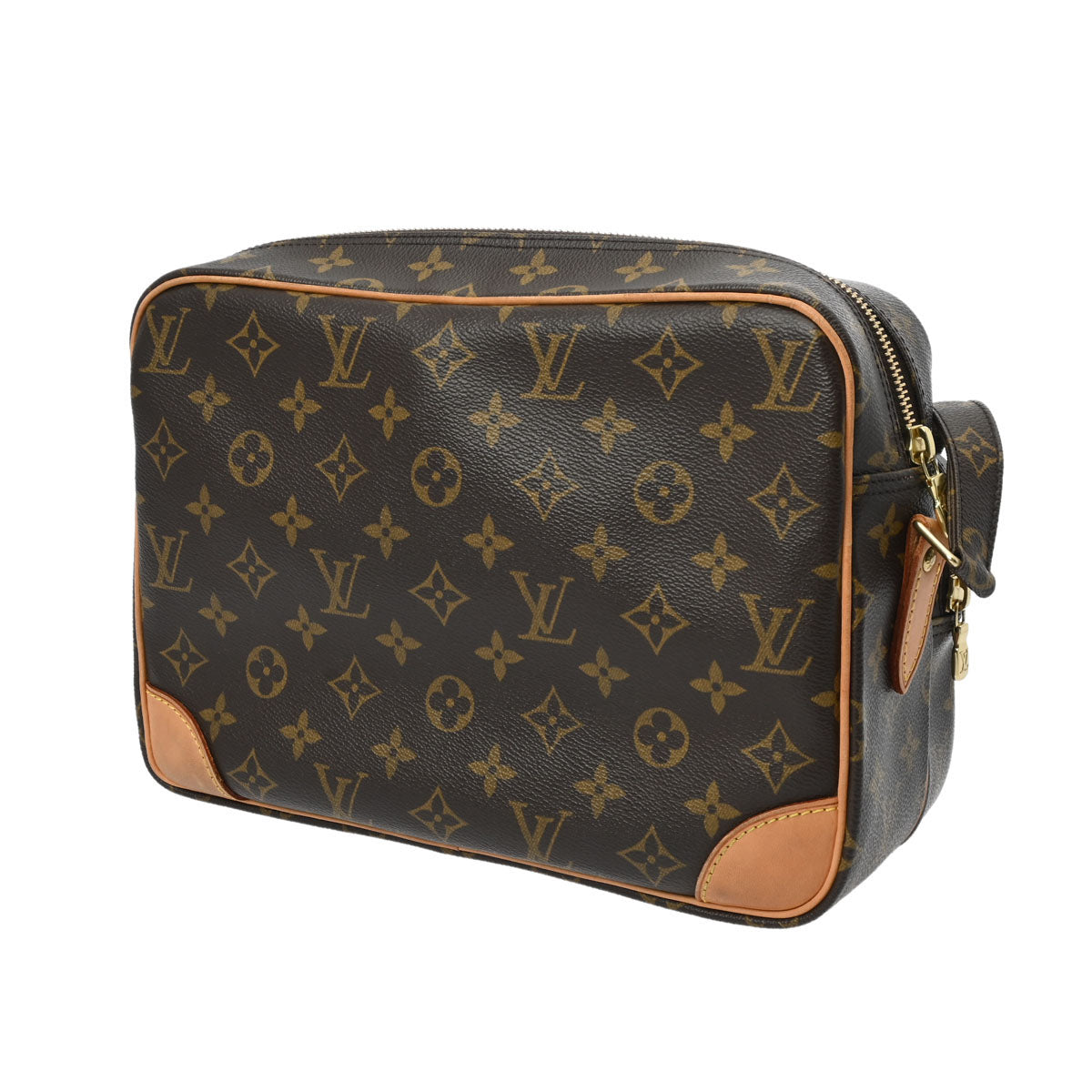 Louis Vuitton LV Nile Shoulder Bag Crossbody M45244 Monogram Canvas Brown [Used]