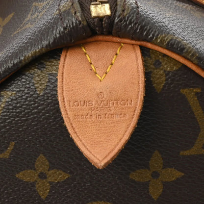 Louis Vuitton LV Monogram Speedy 30 Top Handles Handbag Brown M41526 [Used]