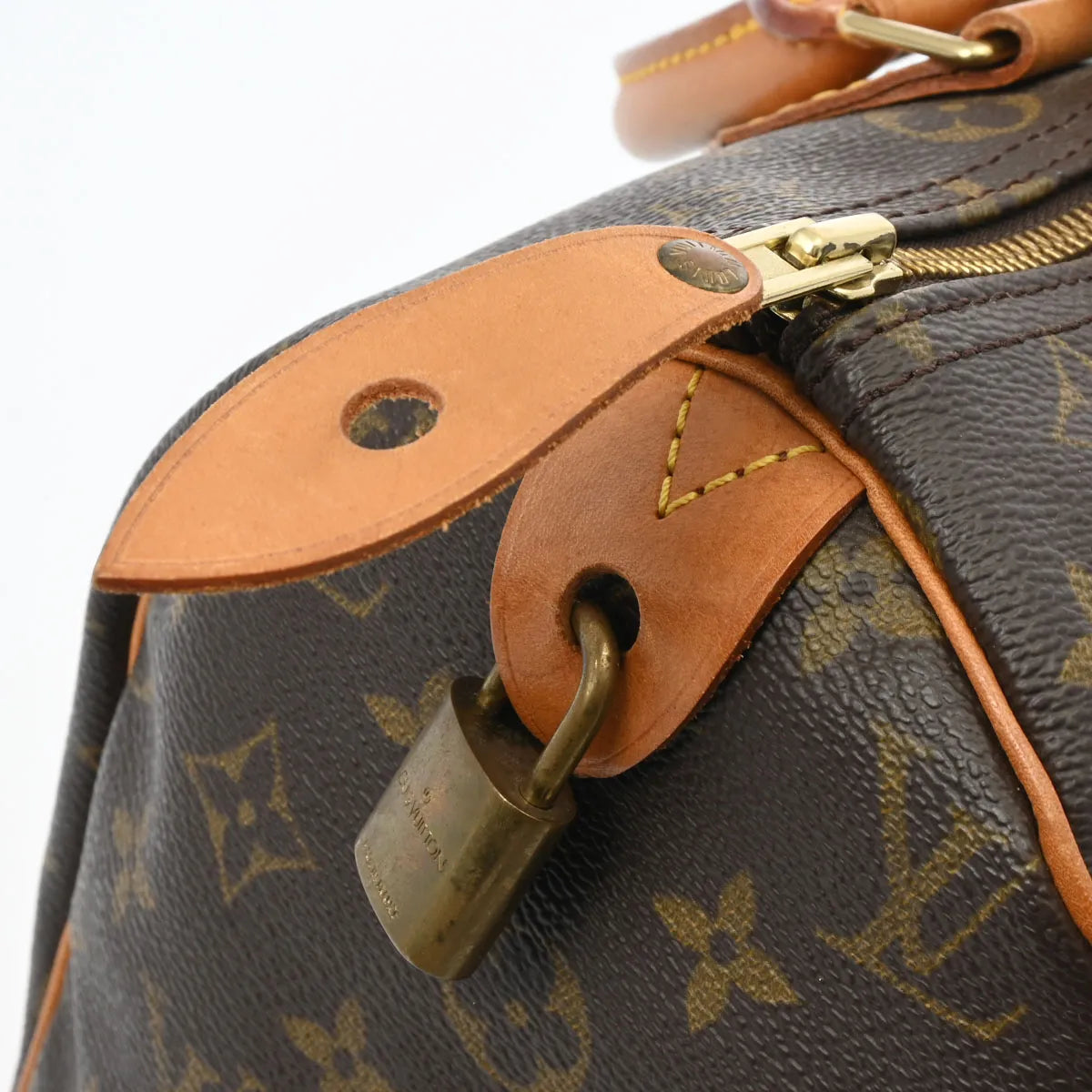 Louis Vuitton LV Speedy 30 Handbag M41526 Monogram Brown [Used]