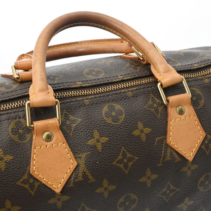 Louis Vuitton LV Speedy 30 Handbag M41526 Monogram Brown [Used]