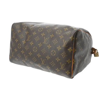 Louis Vuitton LV Speedy 30 Handbag M41526 Monogram Brown [Used]