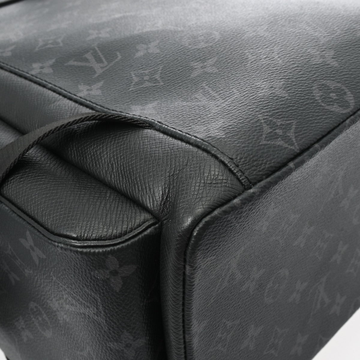 Louis Vuitton LV Taigarama Backpack Rackpack Monogram Eclipse Leather M30417 Black [Used]