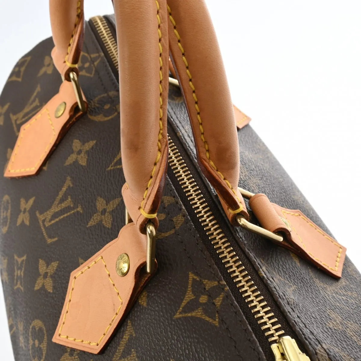 Louis Vuitton LV Speedy 25 Handbag M41528 Monogram Brown [Used]