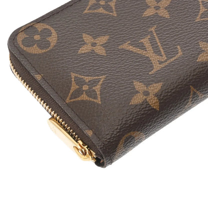 Louis Vuitton LV Zippy Coin Purse Case M60067 Monogram Canvas Brown [Used]