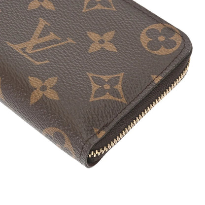 Louis Vuitton LV Zippy Coin Purse Case M60067 Monogram Canvas Brown [Used]