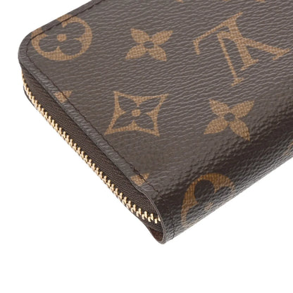 Louis Vuitton LV Zippy Coin Purse Case M60067 Monogram Canvas Brown [Used]