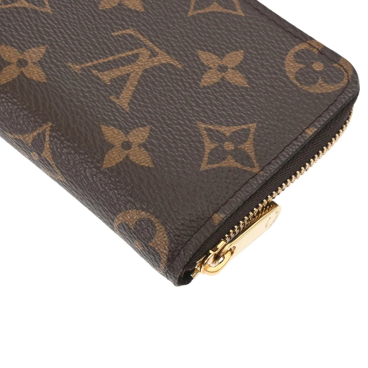 Louis Vuitton LV Zippy Coin Purse Case M60067 Monogram Canvas Brown [Used]