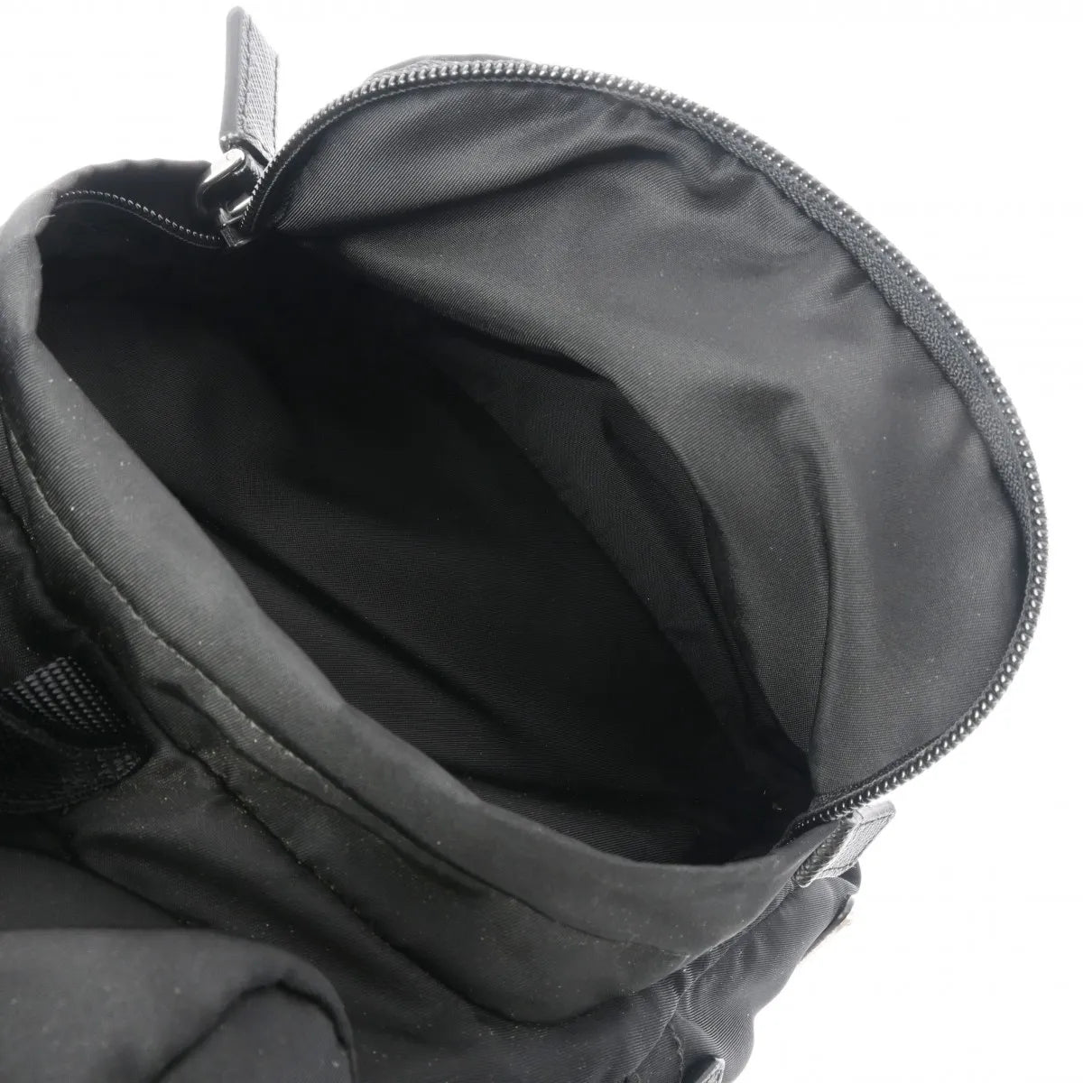 Prada Classic Nylon Backpack Black Noir [Used]