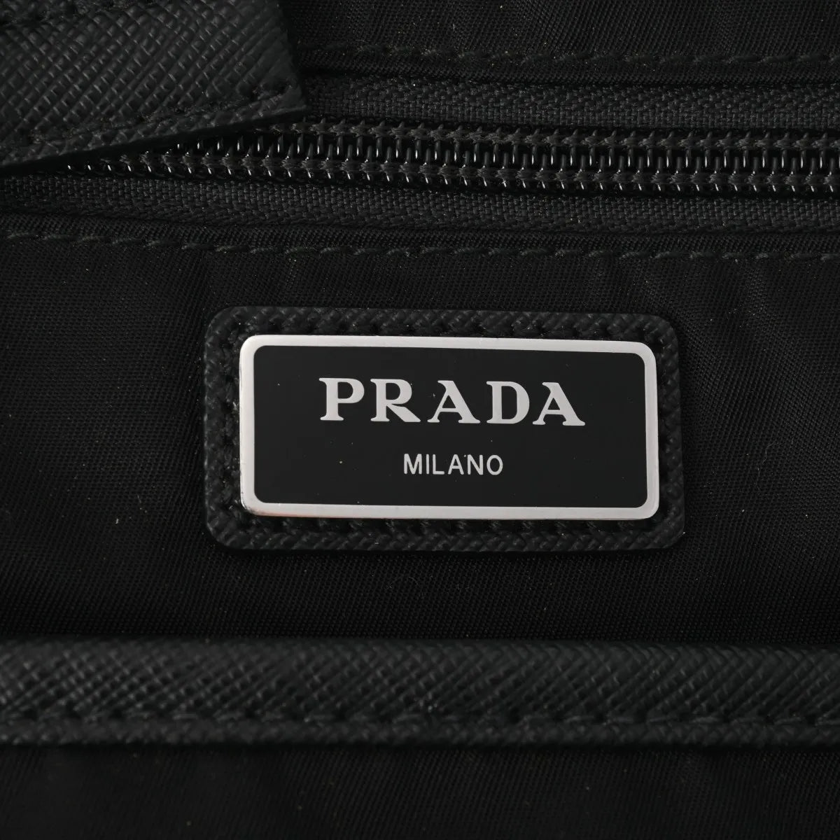 Prada Classic Nylon Backpack Black Noir [Used]