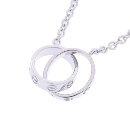 Cartier Baby Love Necklace 18K White Gold Silver 18KWG CRB7212500 [Used]