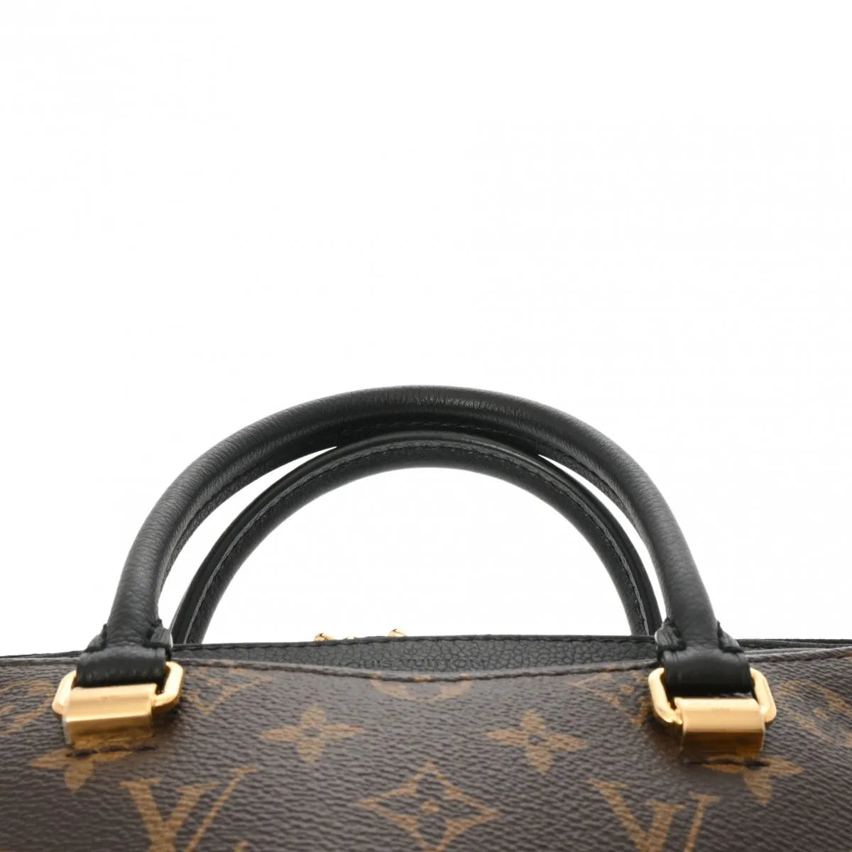 Louis Vuitton LV Pallas BB 2 way Shoulder Handbag M42960 Monogram Brown Black [Used]