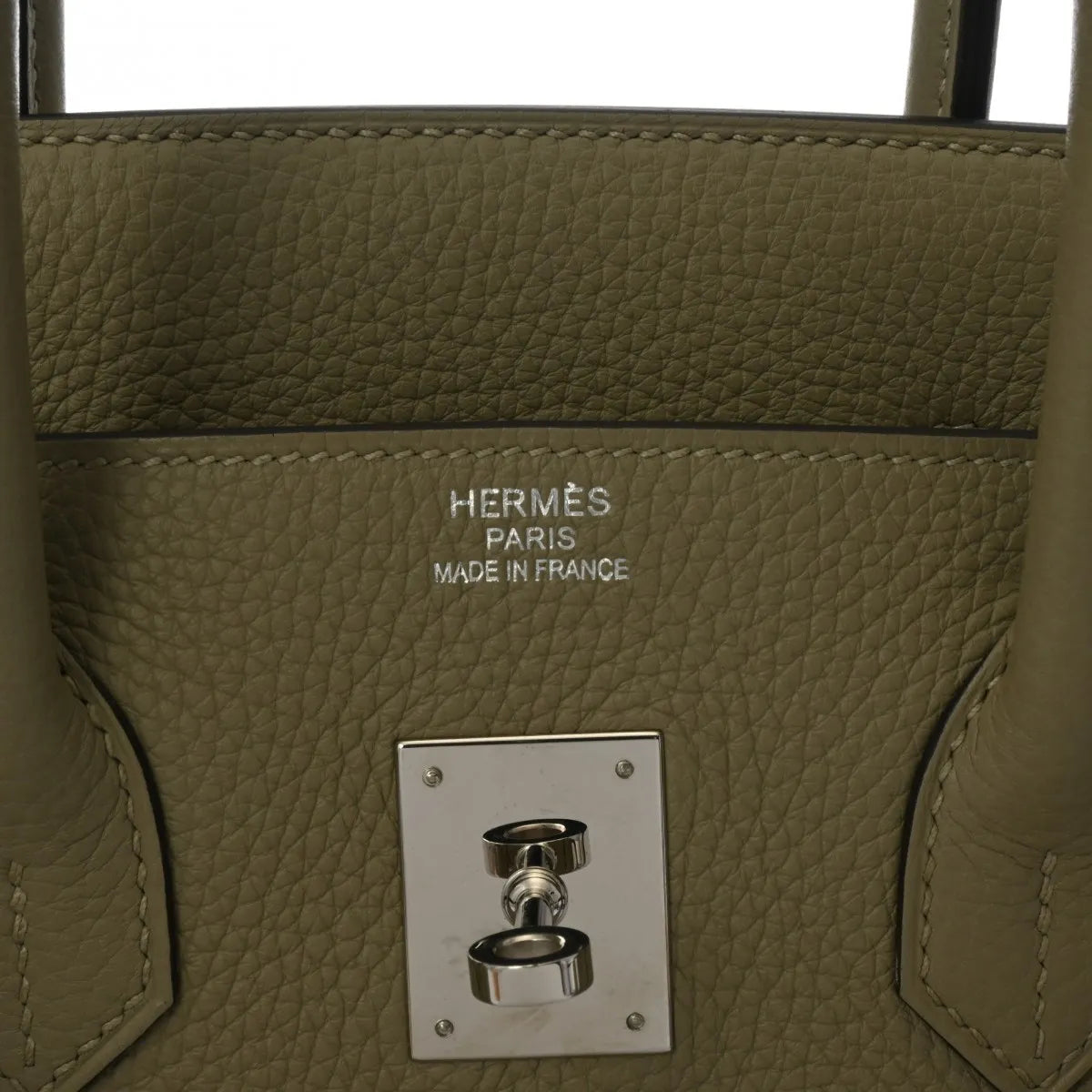 Hermes Birkin 35 Handbag Tote Bag Clemence Leather TC Sauge Stamp X 2016 [Used]