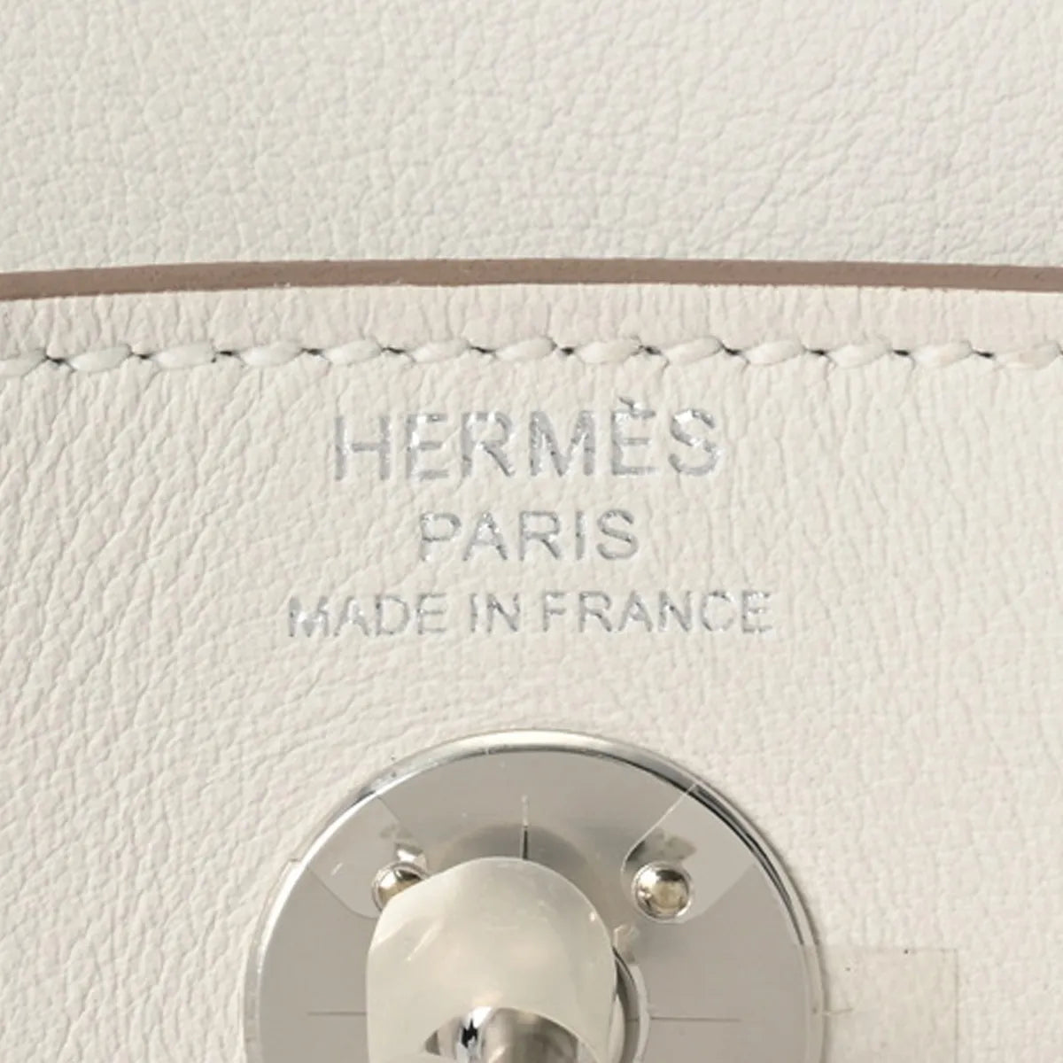 Hermes Mini Lindy SHW Shoulder Handbag Swift Leather Griper Grimeyer White Gray Stamp W 2024 [Unused]