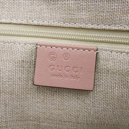 Gucci GG Micro Guccisima Handbag 449663 Calfskin Leather Pink [Used]