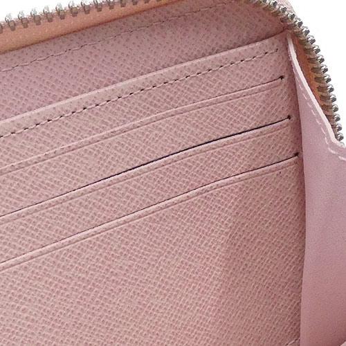 Louis Vuitton LV Epi Leather Stories Women's Zippy Around Long Wallet Pink M63377