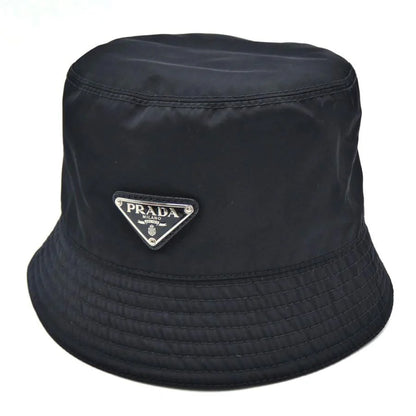 Prada Re-Nylon Bucket Hat 1HC137 Black Nylon [Used]